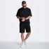 T-Shirt - Oversize Embroidery Black